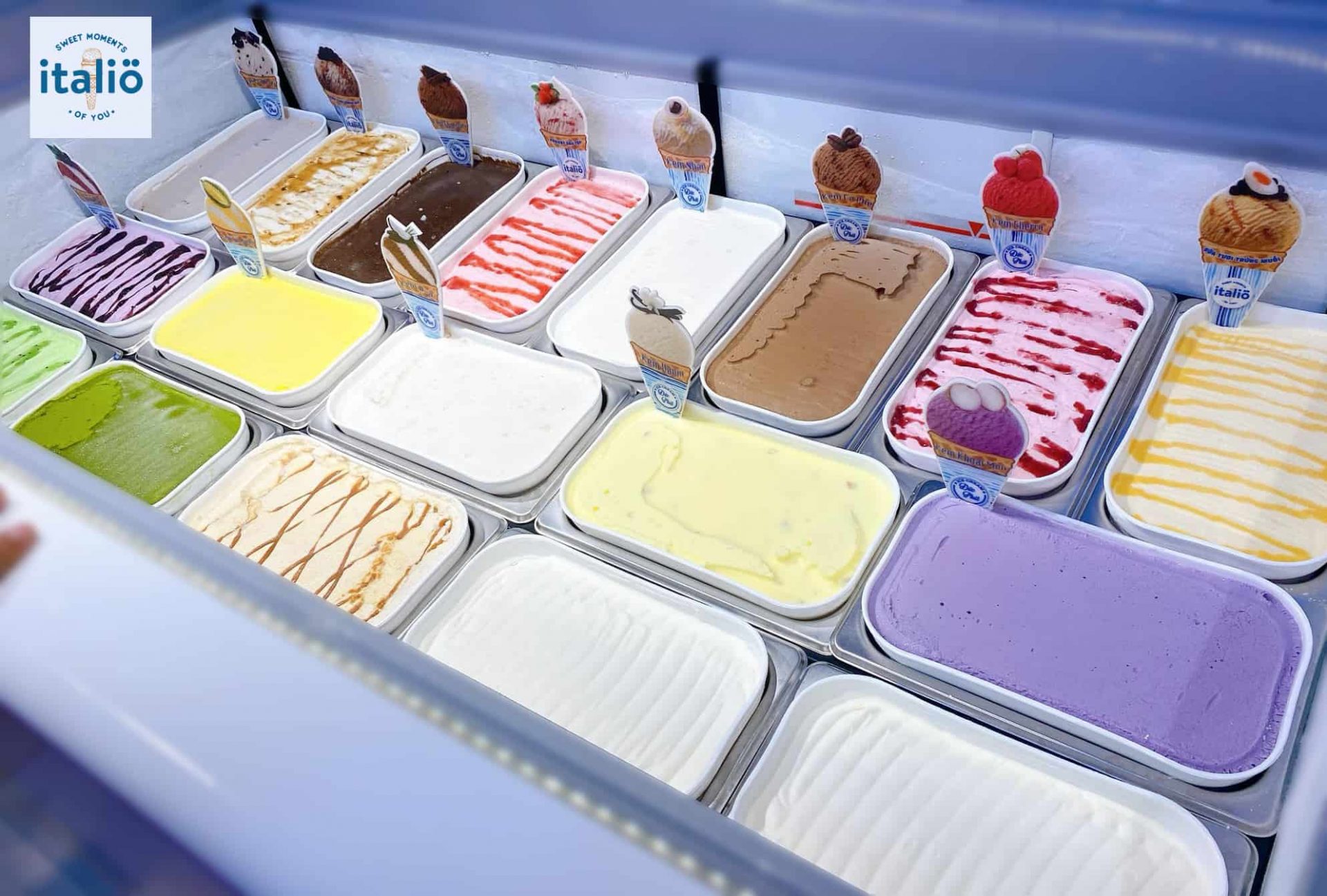 Với chính sách giá của ITALIO, khách hàng mua kem ý giá sỉ không cần phải bận tâm. 