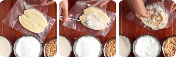 Cách làm kem chuối bịch 4