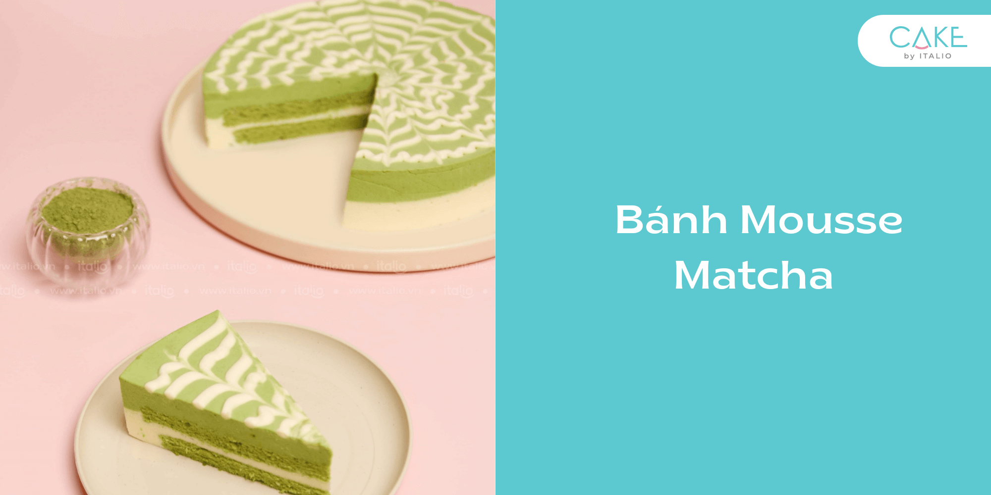 Bánh Mousse Matcha - Hương vị thơm ngon