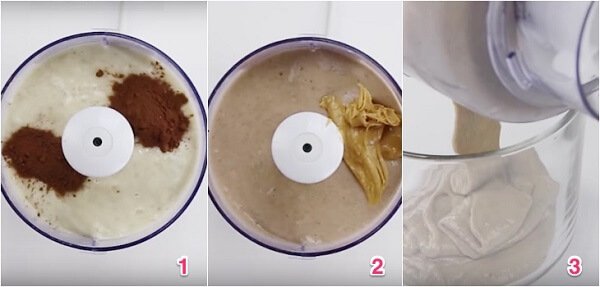 Cách làm kem chuối xay