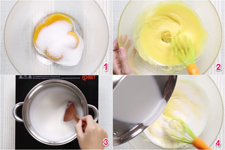 Cách làm kem ốc quế