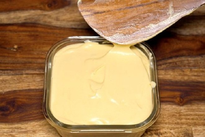 Cách làm kem xoài sữa chua 6