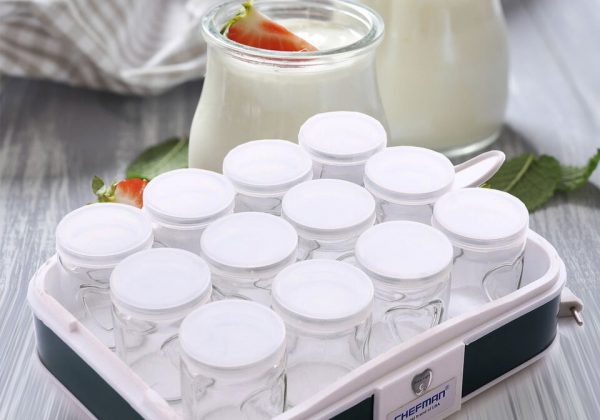 cách làm sữa chua từ bột kem béo 2