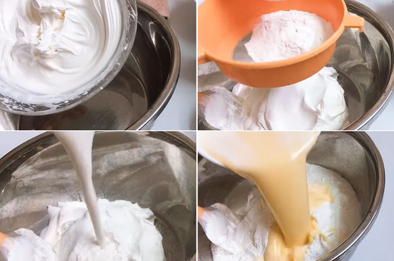 cách làm kem bằng máy đánh trứng 4
