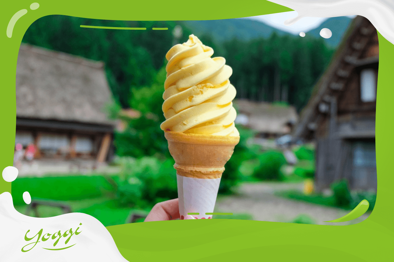 Bột kem tươi Yoggi - Vị Chanh Dây 2 Kem tươi vị chanh dây - Hương vị bùng nổ, nguyên chất từ thiên nhiên