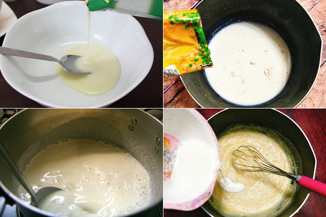 cách làm kem que sữa dừa 7