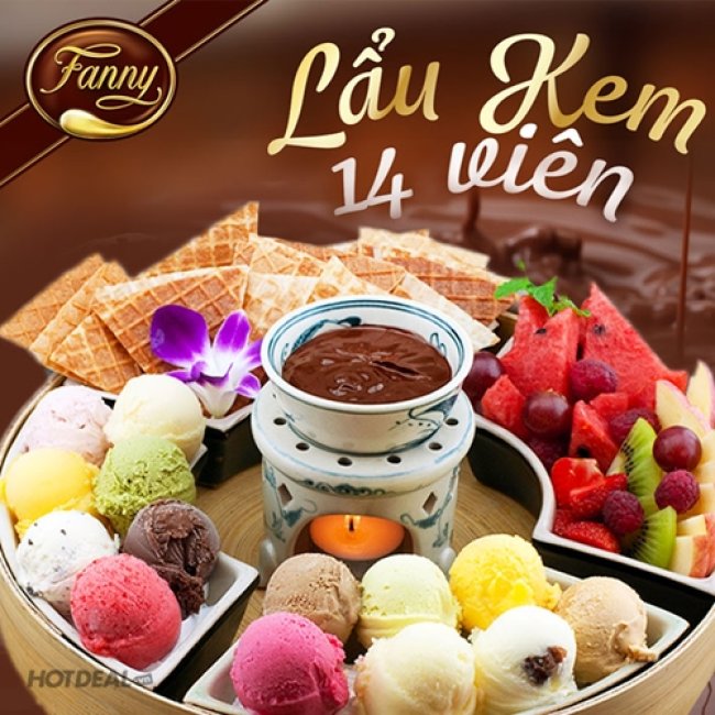 Fanny chính là hệ thống kem Pháp hàng đầu tại Việt Nam