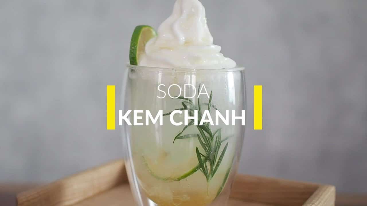 Cách làm kem Soda Chanh