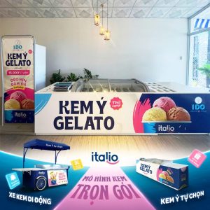 mô hình kem tươi nhượng quyền