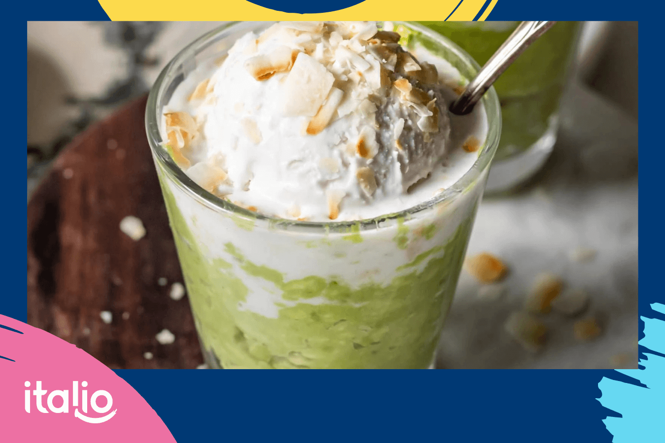 Món kem bơ sầu riêng cực kỳ hấp dẫn