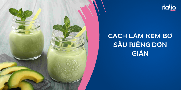 cách làm kem bơ sầu riêng