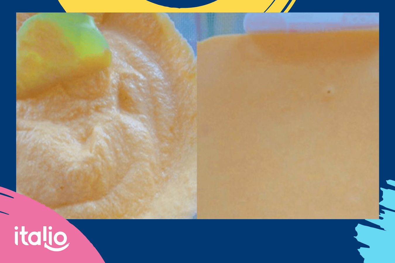 3 cách làm kem dưa lưới thanh mát ngay tại nhà 2 Cho hỗn hợp kem ra hộp nhựa, đậy kín nắp