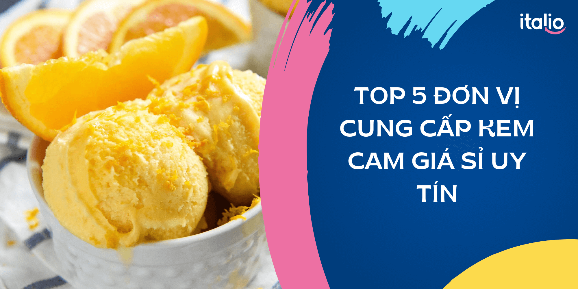 Top 5 nhà cung cấp kem cam giá sỉ chất lượng