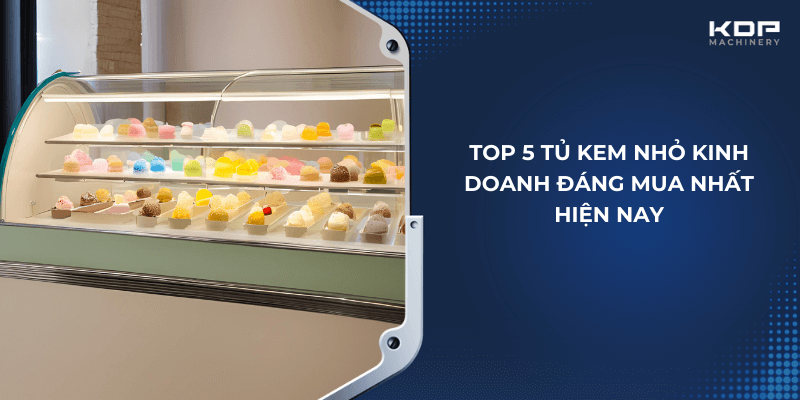 Top 5 tủ kem nhỏ kinh doanh đáng mua nhất hiện nay