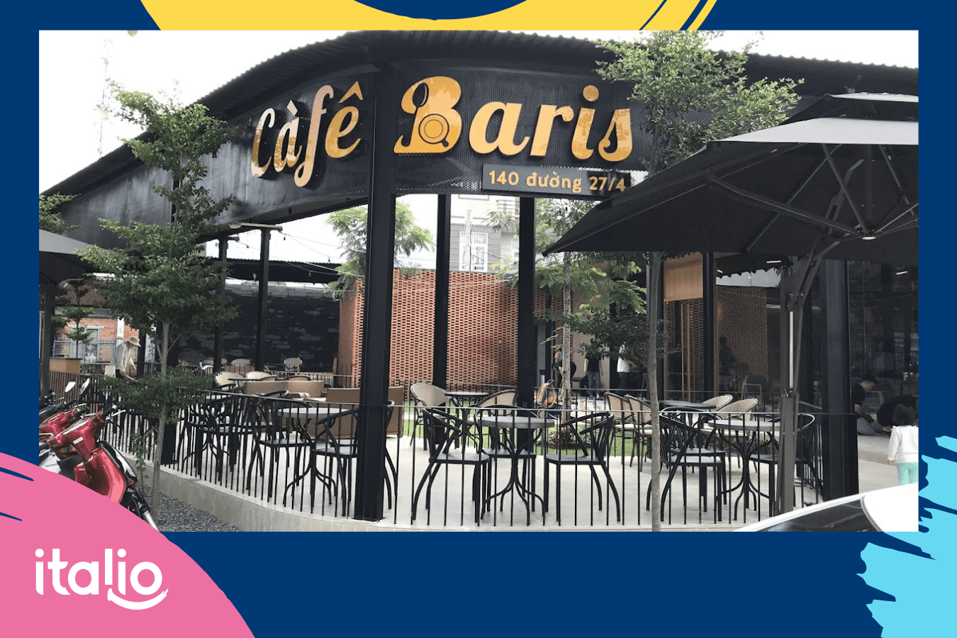 Không gian tinh tế của Cafe Baris Bà Rịa 