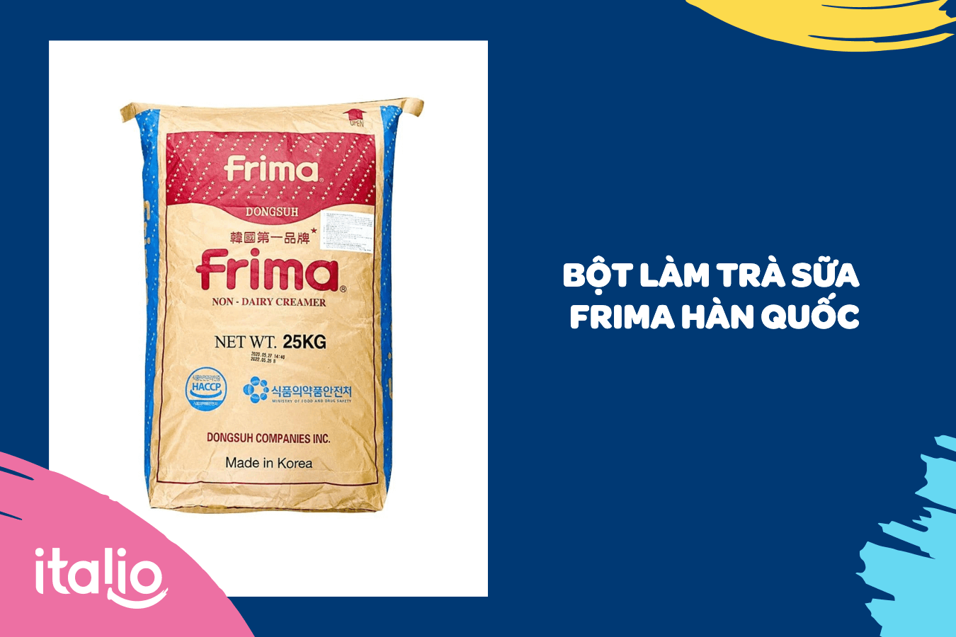 Bột trà sữa Hàn Quốc Frima