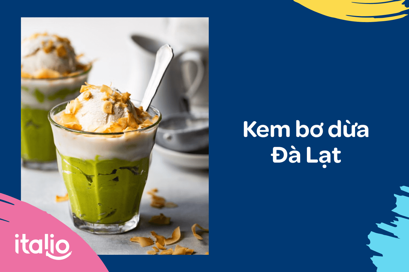 Cách làm kem bơ Đà Lạt đơn giản, dễ làm