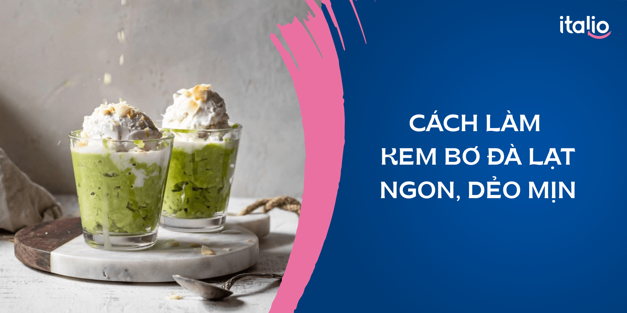 Cách làm kem bơ Đà Lạt ngon, dẻo mịn