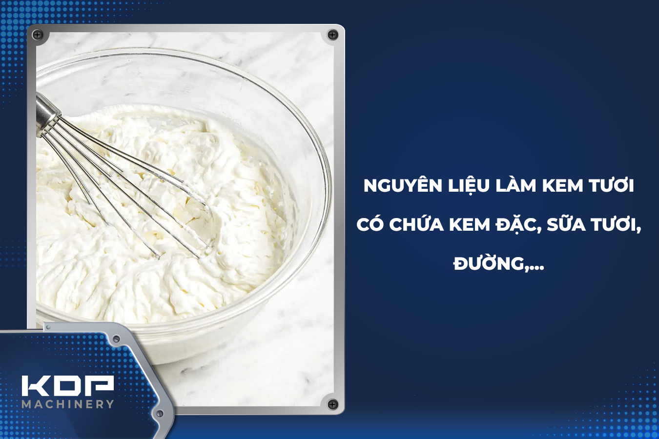 Cách làm kem tươi bằng máy tại nhà chỉ trong 30 phút 2 Cách làm kem tươi bằng máy