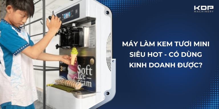 Top 5+ máy làm kem tươi mini gia đình siêu hot hiện nay