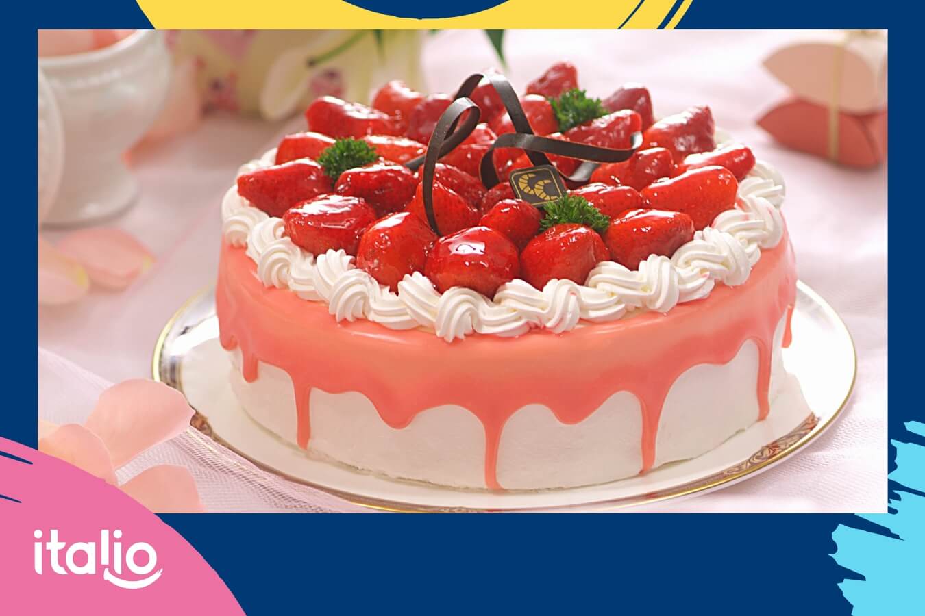 Tự tay làm bánh kem dâu thơm ngon tại nhà