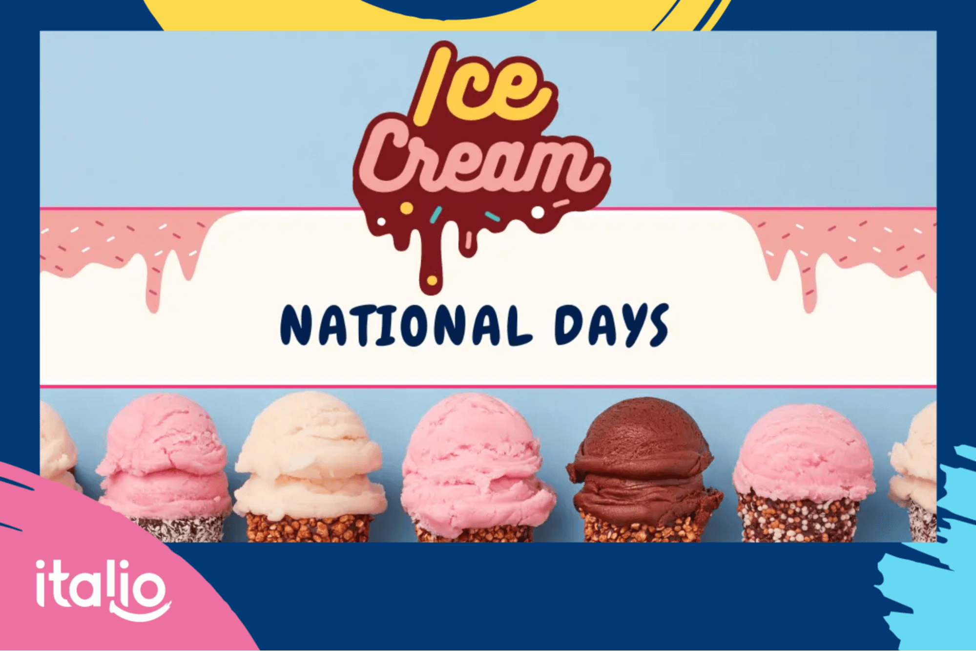 Chào mừng ngày hội quốc gia kem - Tận hưởng mùa hè bất tận