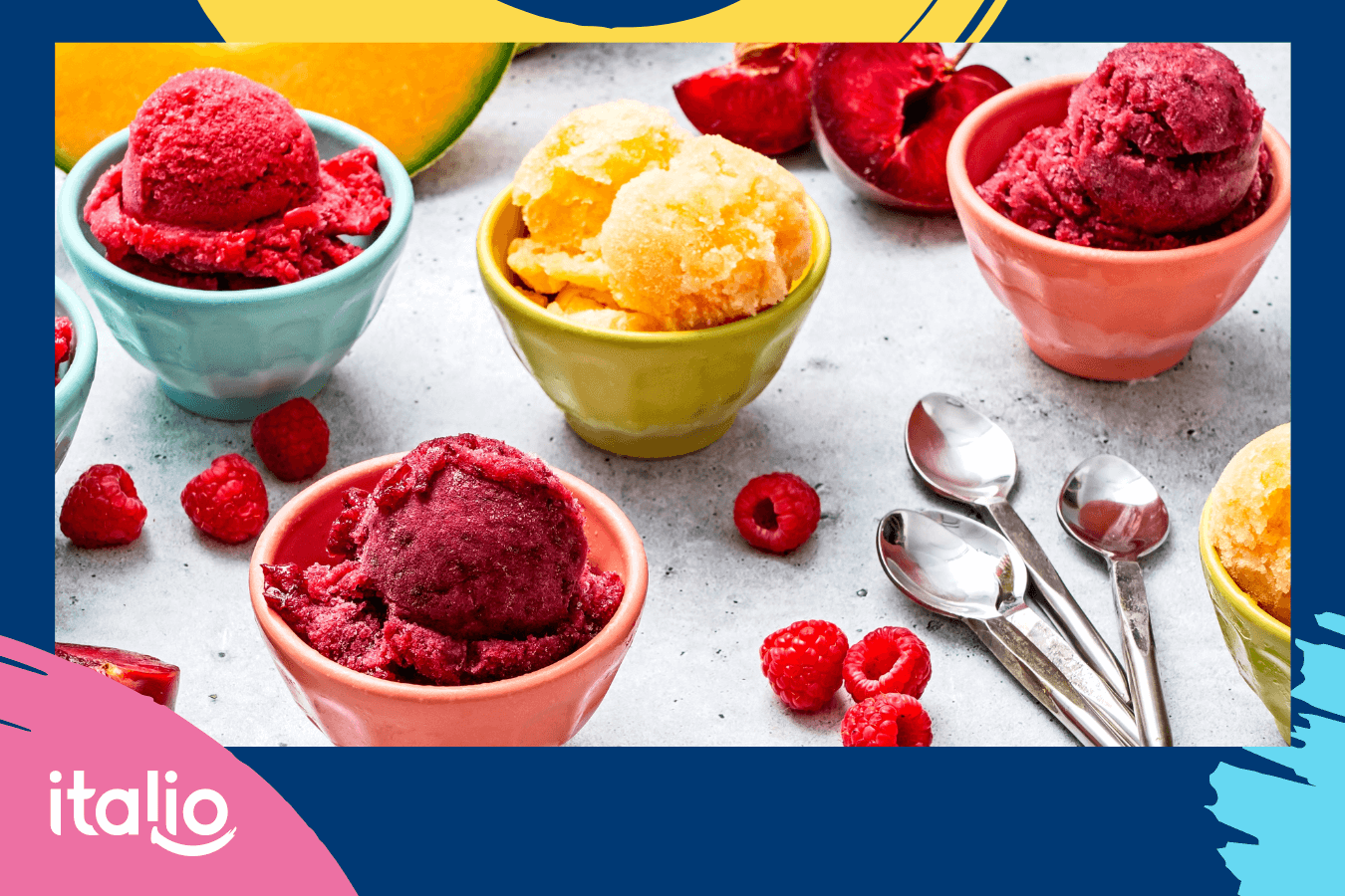 Sorbet thơm ngon mát lạnh