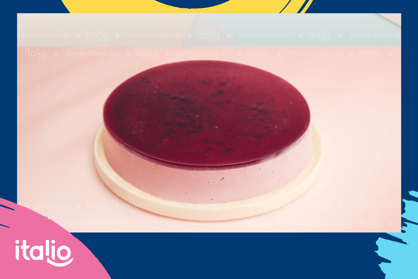 Mousse việt quất