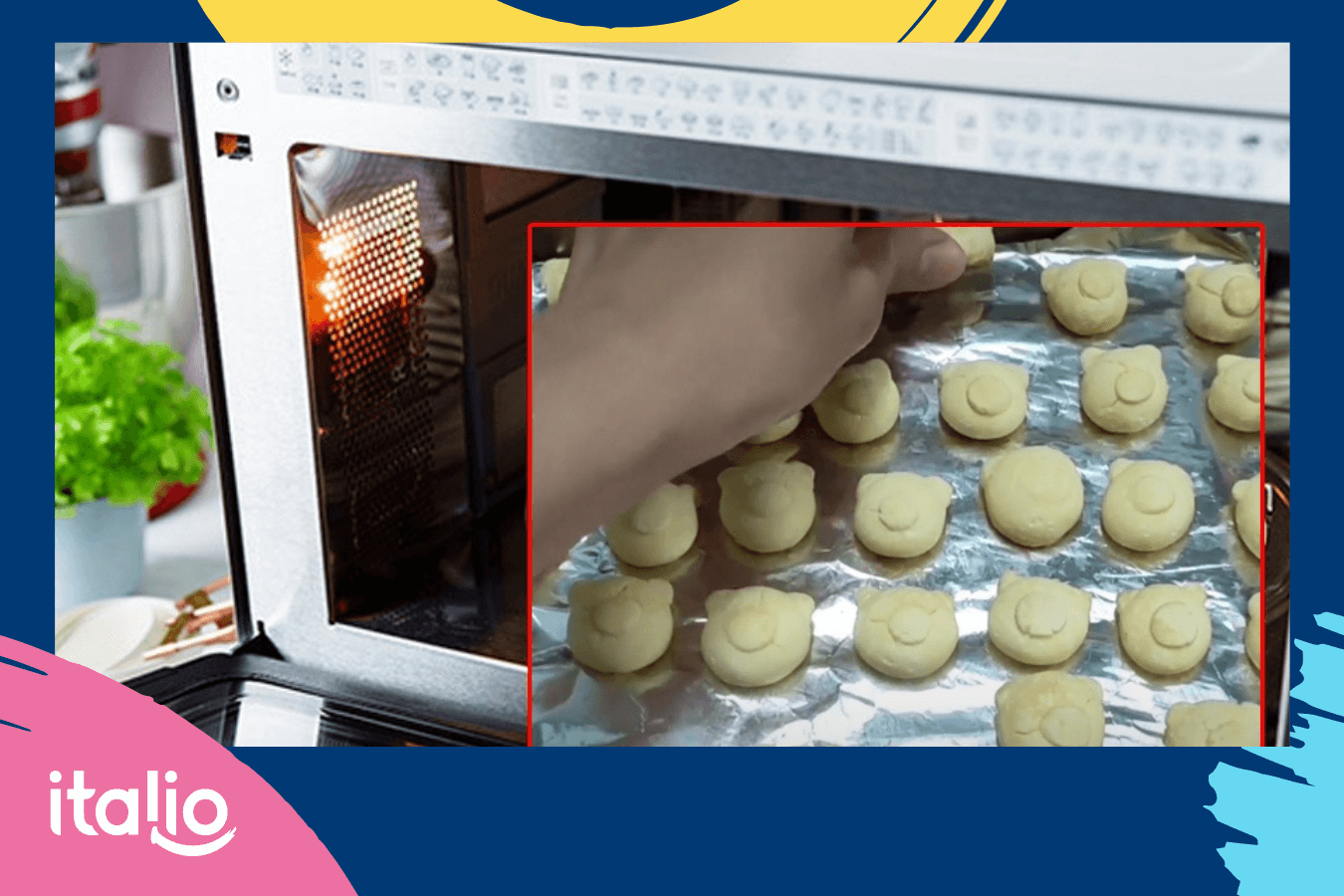 Nướng bánh gấu