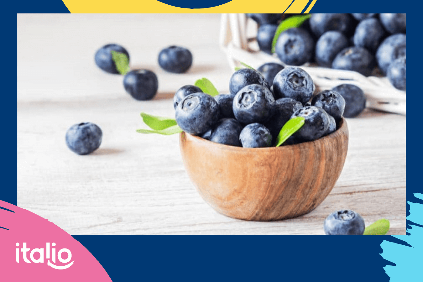 Việt quất - Nguyên liệu không thể thiếu trong món bánh kem này