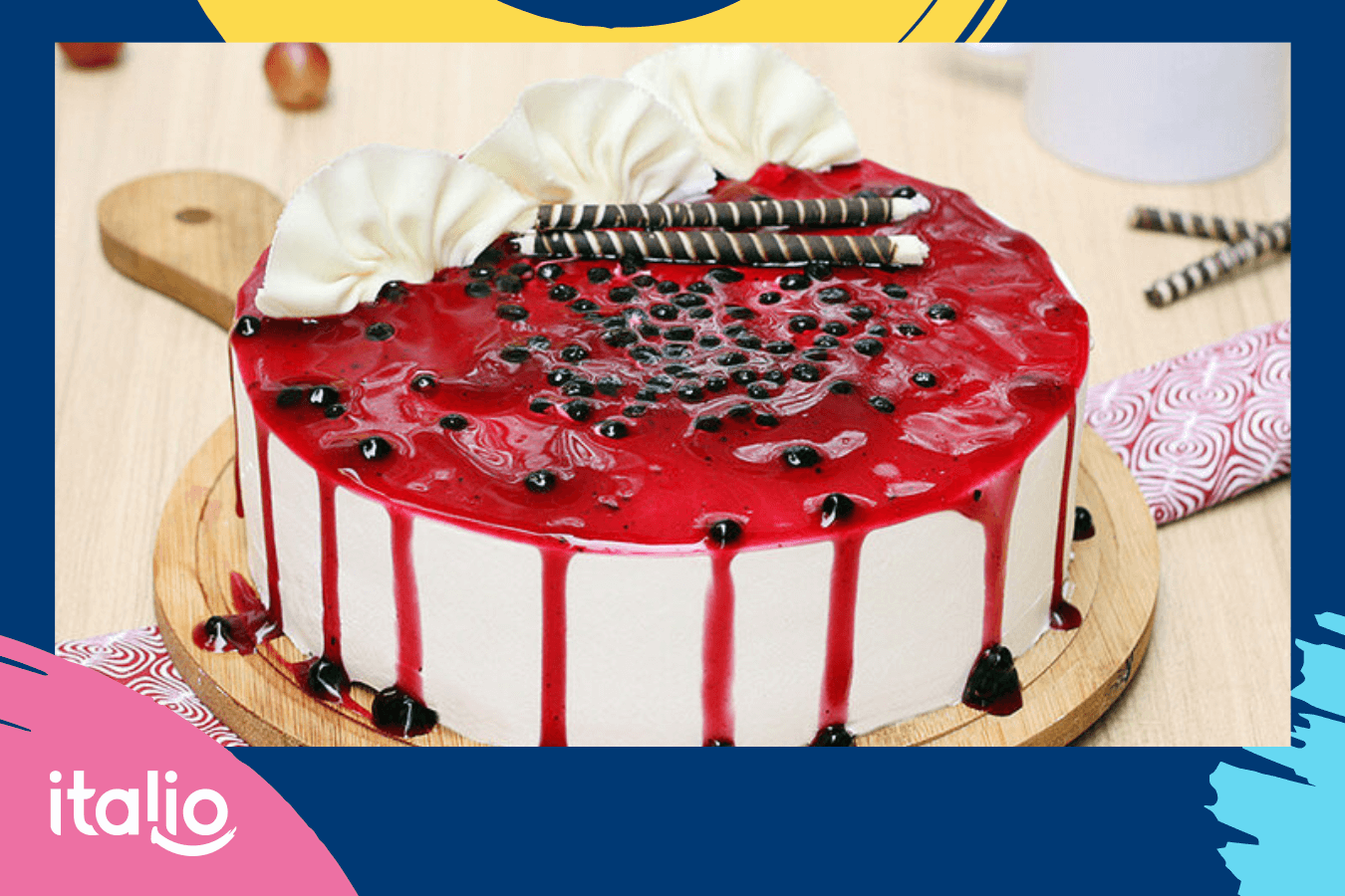 Lợi ích của bánh kem việt quất 